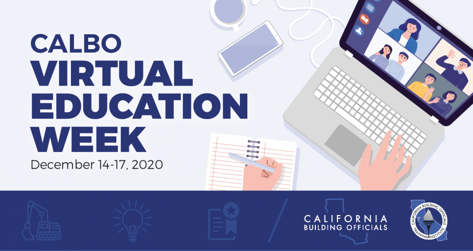 Virtual Education Week California Building Officials